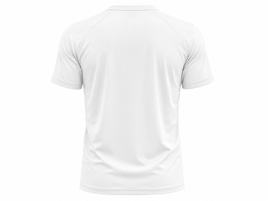 Men's White Regular Fit T-Shirt by AROSHYA