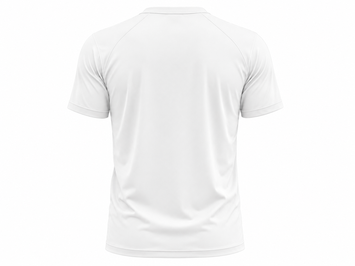 Men's White Regular Fit T-Shirt by AROSHYA
