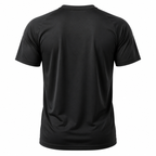 Men's Black Regular Fit T-Shirt by AROSHYA