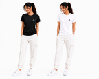 Women's Black & White T-Shirt Combo by AROSHYA